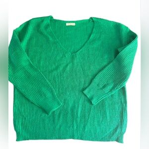 Green salty babe sweater size small